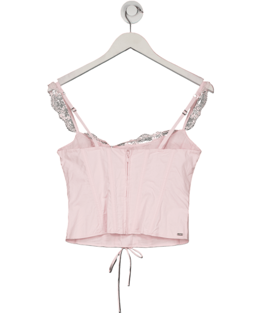 Lounge Underwear Pink Belle Corset Top UK 10 - Reliked