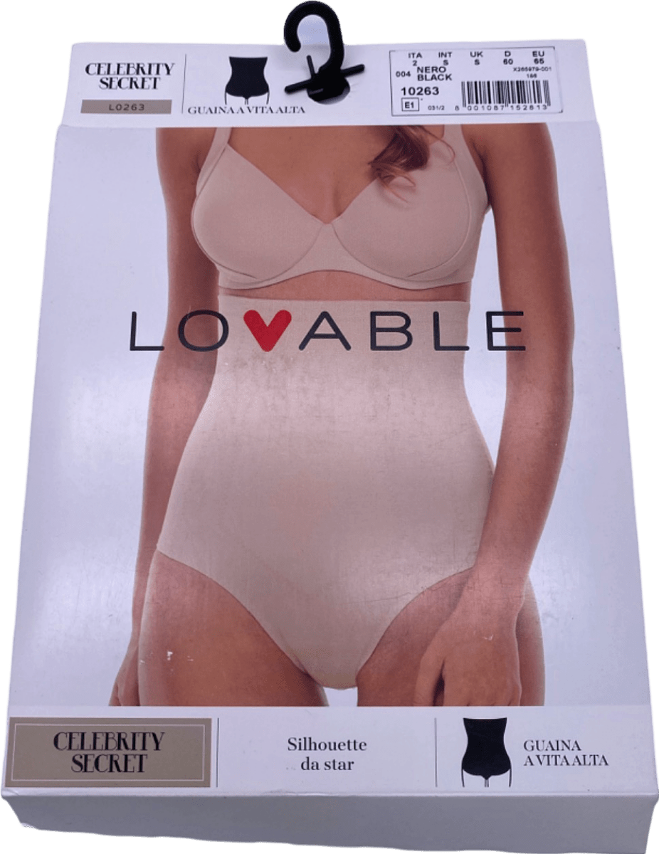 Lovable Beige Celebrity Secret High Waist Girdle UK S - Reliked