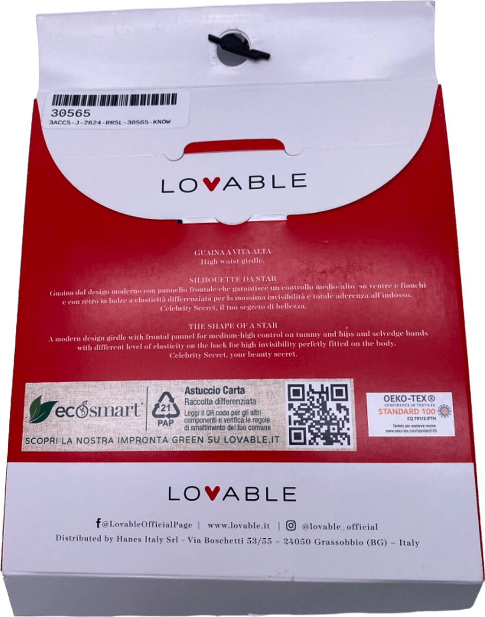 Lovable Beige Celebrity Secret High Waist Girdle UK S - Reliked