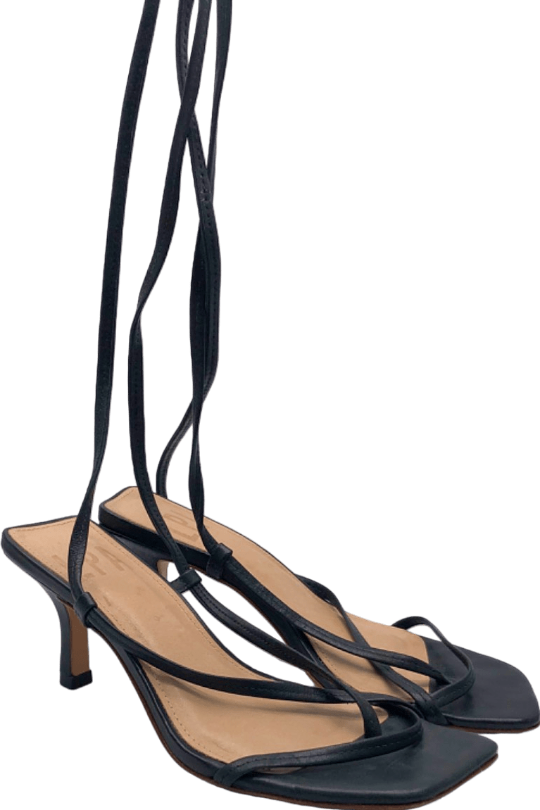 LPA Black Strappy Heeled Sandals UK 5 - Reliked