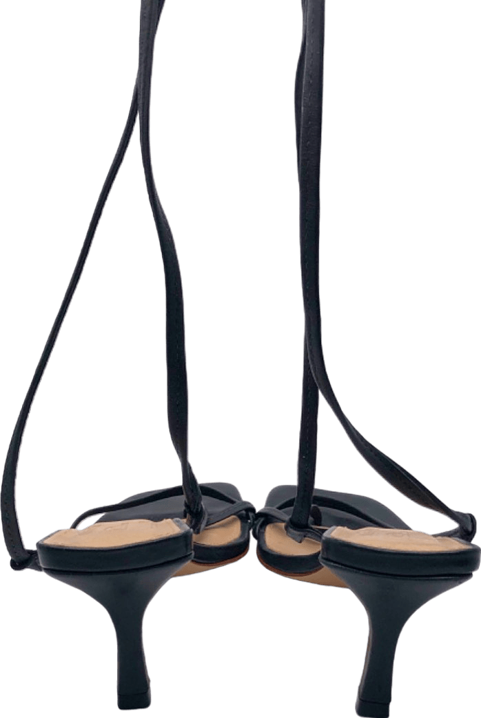 LPA Black Strappy Heeled Sandals UK 5 - Reliked