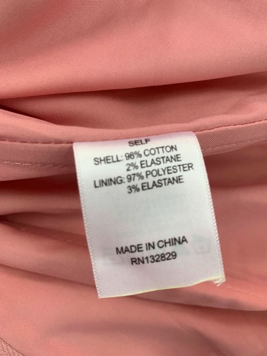 LPA Pink Corduroy Puff Sleeve Top S - Reliked