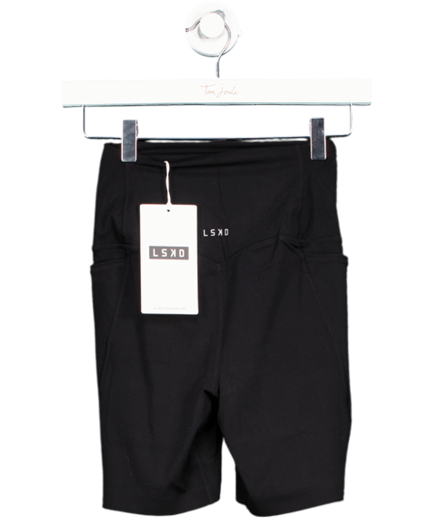 LSKD Black Elixir Ultra High - rise 4" Shorts UK S - Reliked