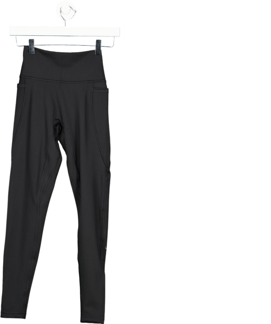 LSKD Black Fusion Full Length Tight With Pockets UK S - Reliked