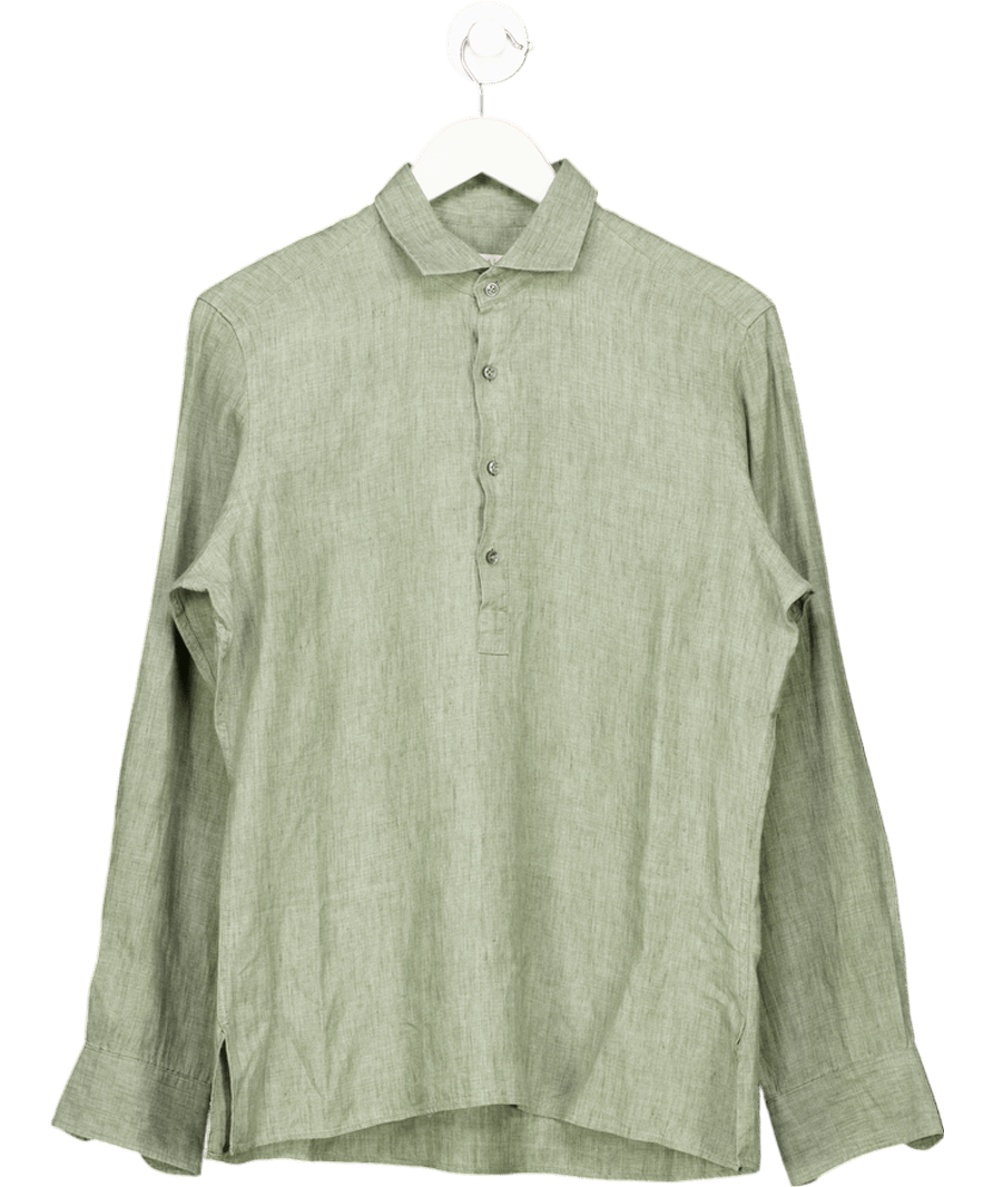 Luca Faloni Green Ravello Shirt UK M - Reliked