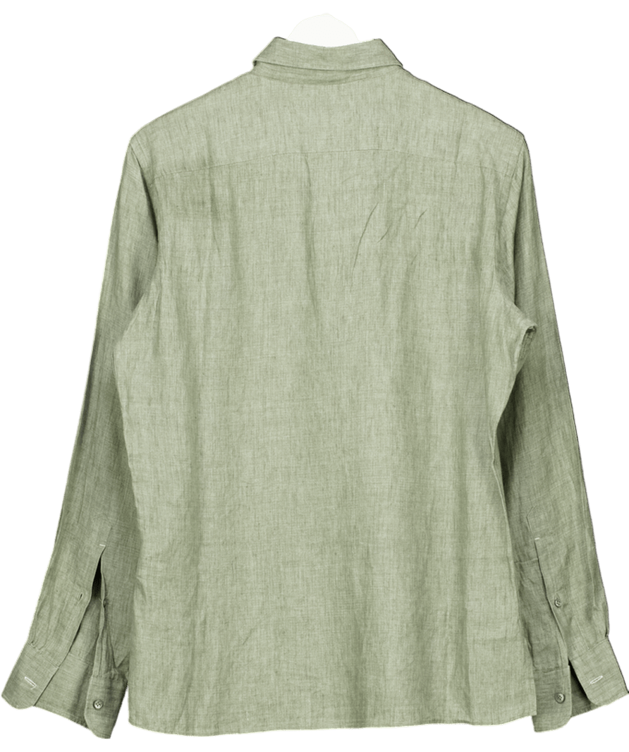 Luca Faloni Green Ravello Shirt UK M - Reliked