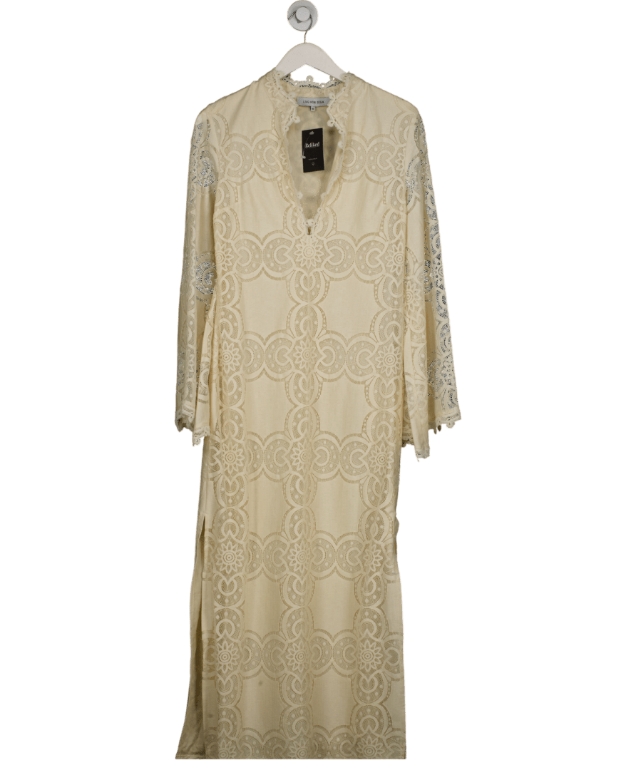 Lug von siga Cream Donna Dress UK 8 - Reliked