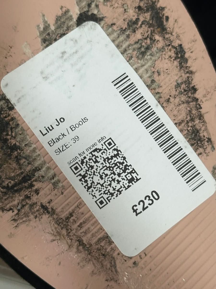 Lui Jo Black Suede Heeled Ankle Boots UK 6 EU 39 👠 - Reliked