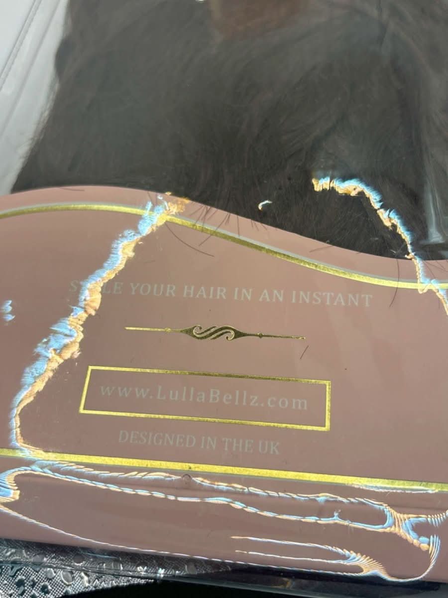 LullaBellz Mini Grande Crimp Wraparound Pony 6 Choc Brown - Reliked