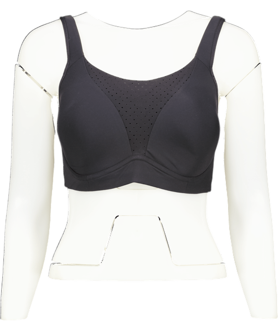 Lululemon Black Sports Bra UK 36DD - Reliked