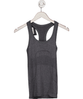 Lululemon Grey Sleeveless Activewear Vest Top UK 6 - Reliked