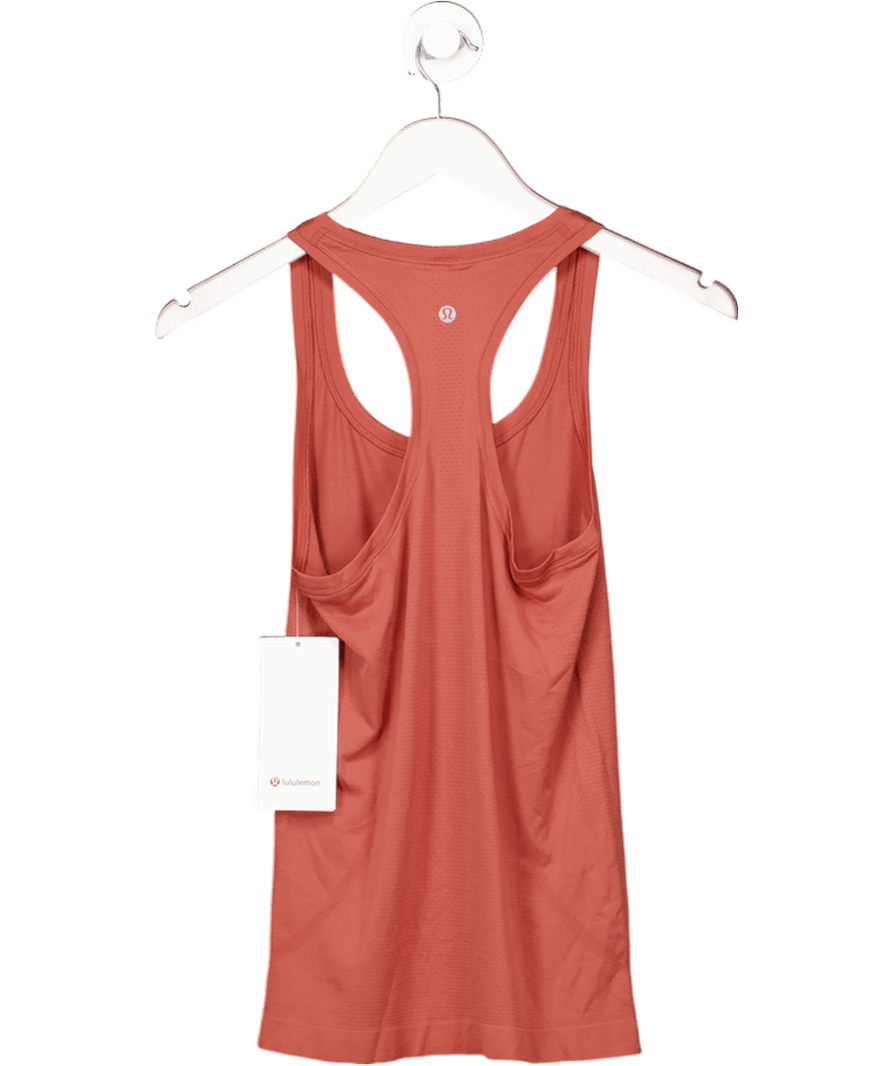 Lululemon Red Swiftly Tech Racerback Tank Top 2.0 UK 8 - Reliked