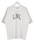 lunilow Lnl Unisex Organic Cotton Oversized T-shirt White UK L - Reliked