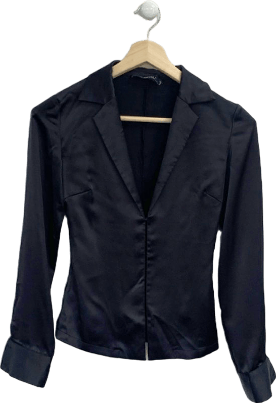 Luxe To Kill Black Blazer UK 6 - Reliked