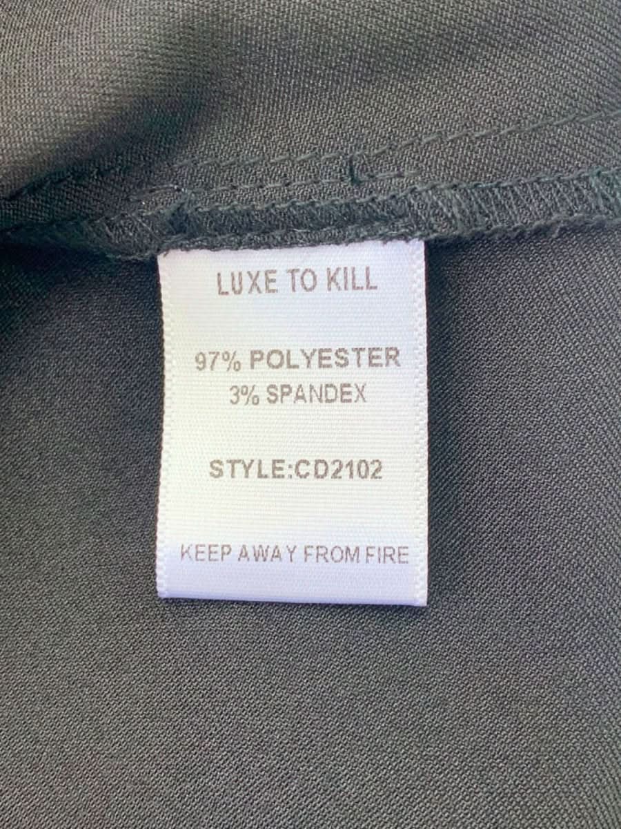 Luxe To Kill Black Blazer UK 6 - Reliked