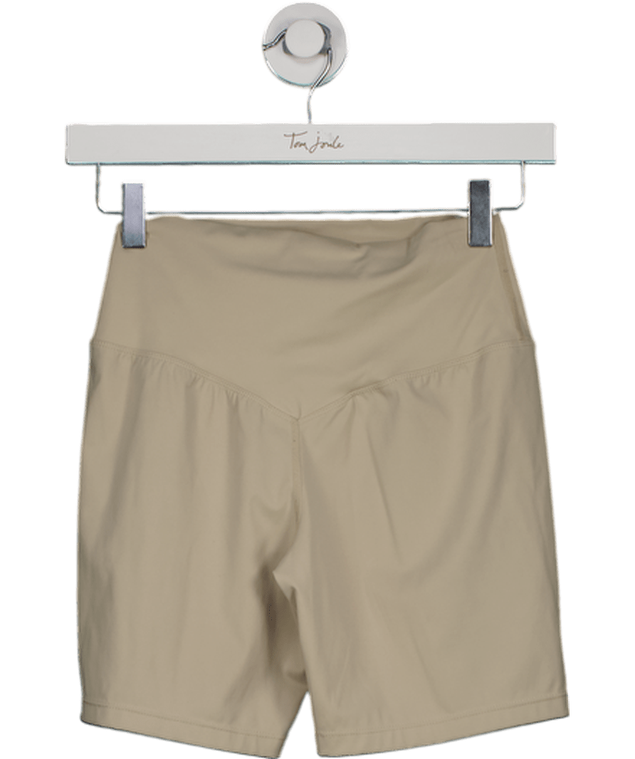 luxe to kill Cream Seamless Gym Shorts UK S - Reliked