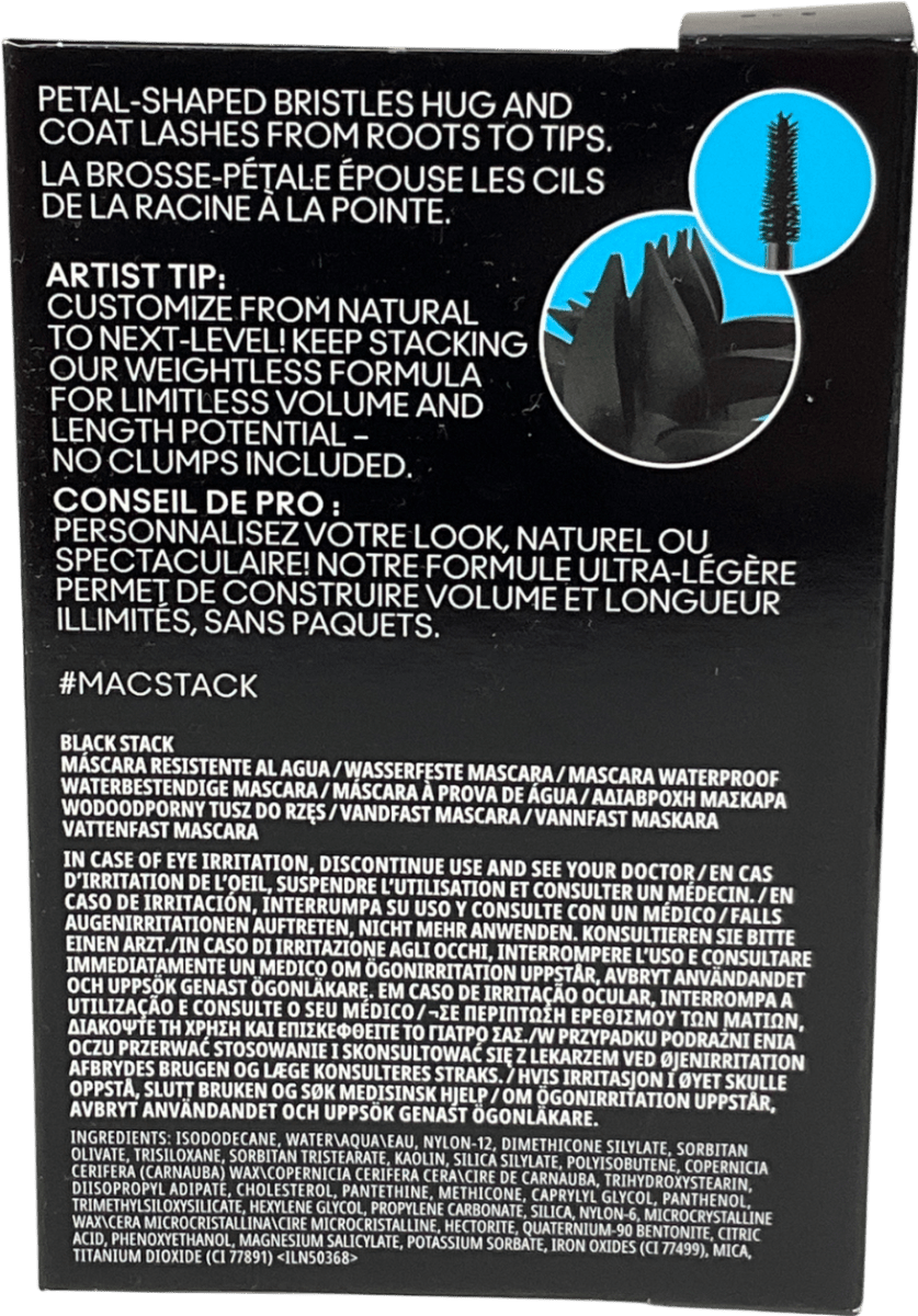 MAC Macstack Waterproof Mascara 12ml - Reliked