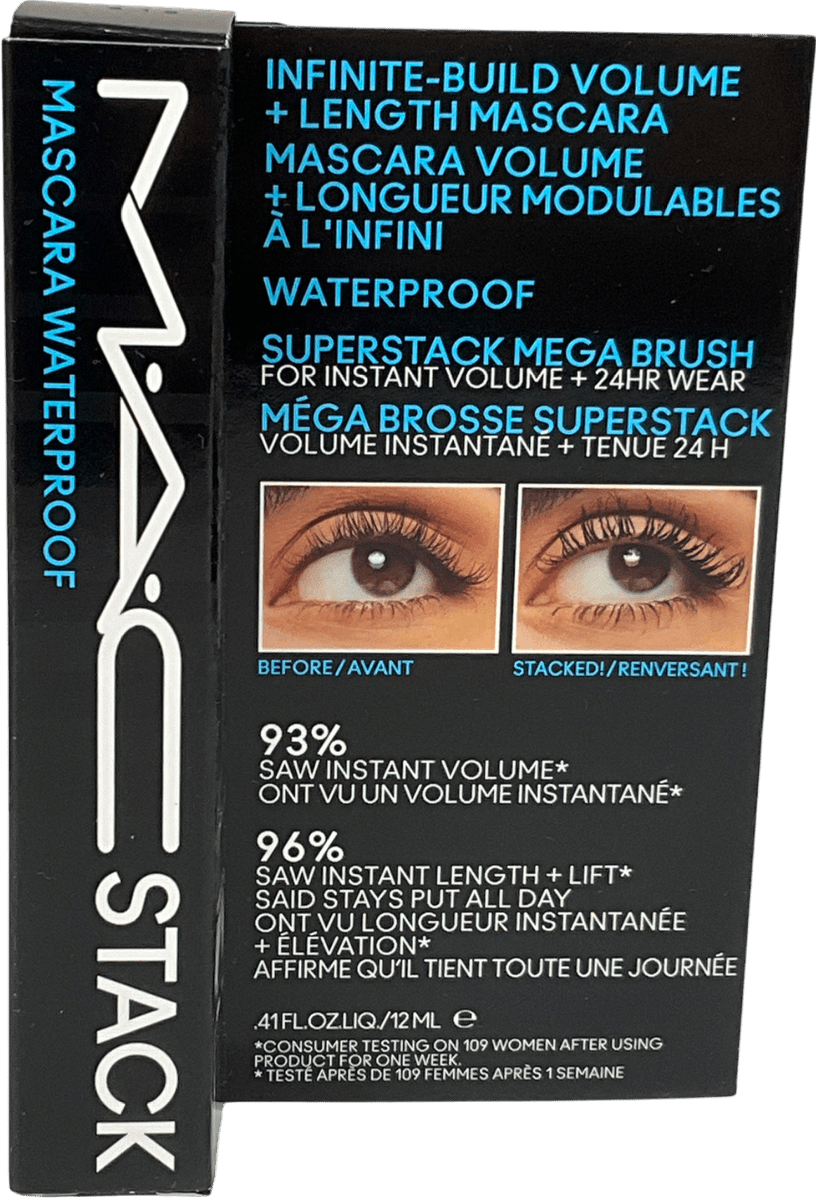 MAC Macstack Waterproof Mascara 12ml - Reliked