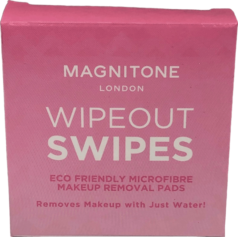 Magnitone London Wipeout Swipes Eco Friendly Microfibre Makeup Removal Pads - Reliked
