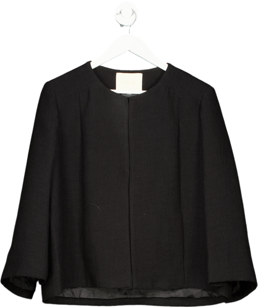 Maje Black Vedette Cape Jacket Fr40 UK 12 - Reliked