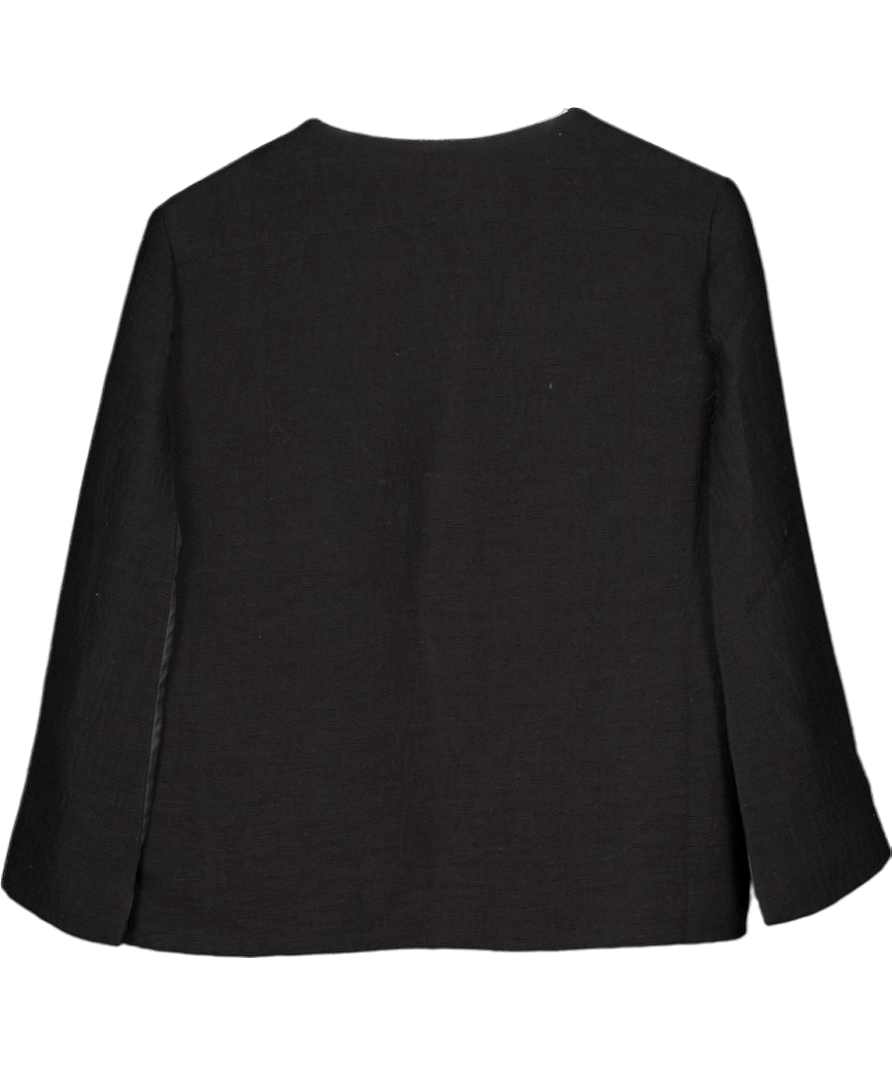 Maje Black Vedette Cape Jacket Fr40 UK 12 - Reliked