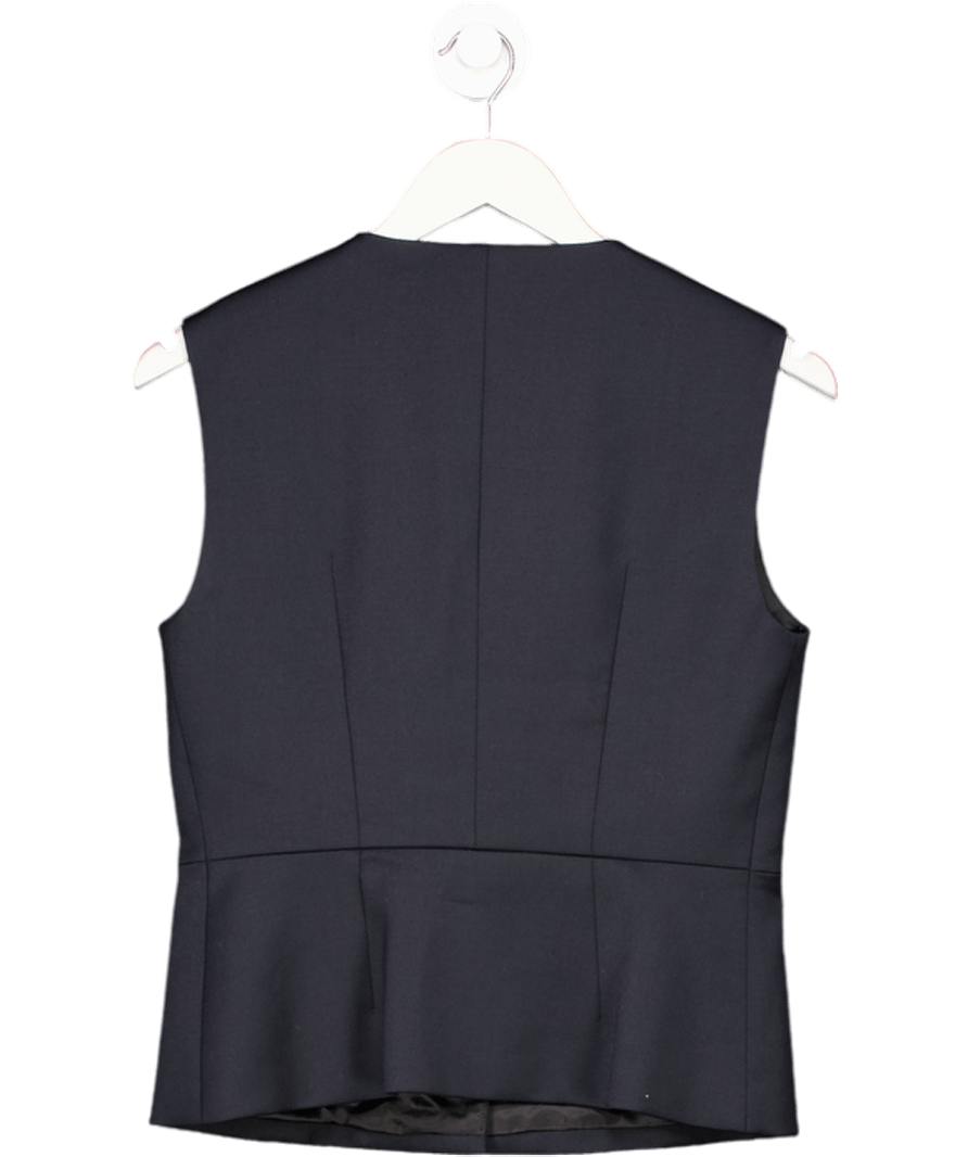 Maje Blue V - neck Vest UK 6 - Reliked
