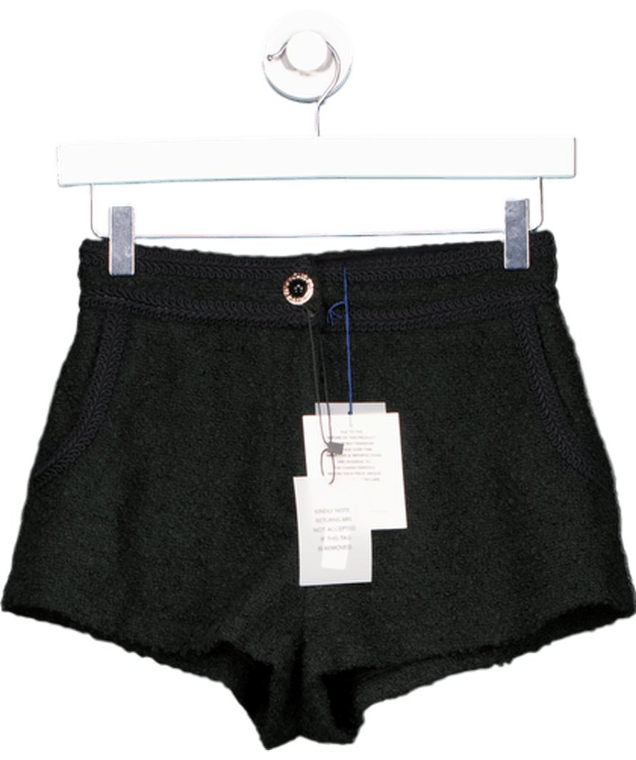 Majorelle Black Gabrielle Tweed Shorts UK XXS - Reliked
