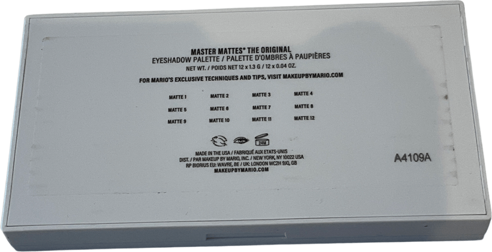 make up by mario Master Mattes Eyeshadow Palette Master Mattes 12x13.5g - Reliked