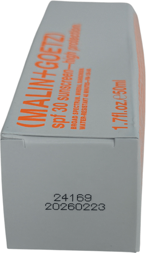 Malin + Goetz Spf 30 Sunscreen–high Protection 50ML - Reliked