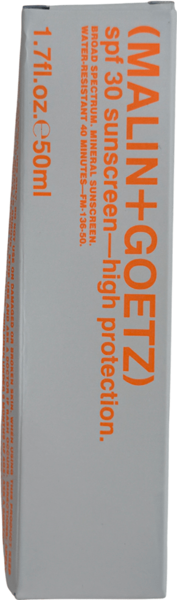 Malin + Goetz Spf 30 Sunscreen–high Protection 50ML - Reliked