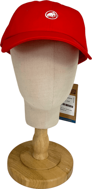 mammut Red Aenergy Light Cap Unisex Adult Basketball Cap UK S/M