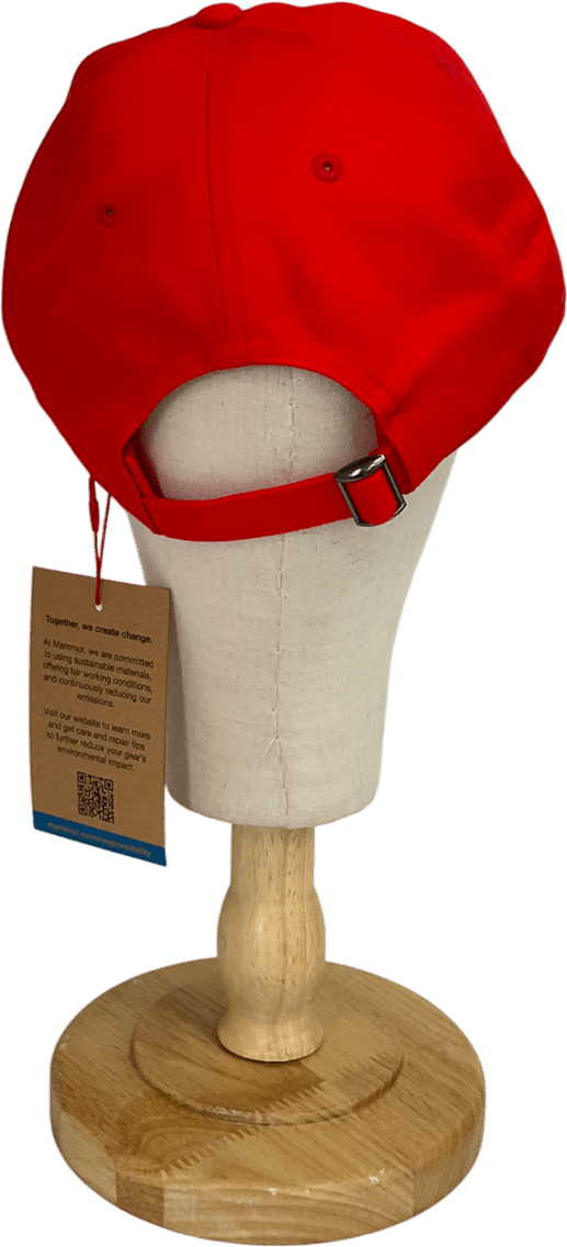 mammut Red Aenergy Light Cap Unisex Adult Basketball Cap UK S/M - Reliked