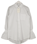 MANDIBREEZE Jules Shirt White UK XS/S - Reliked