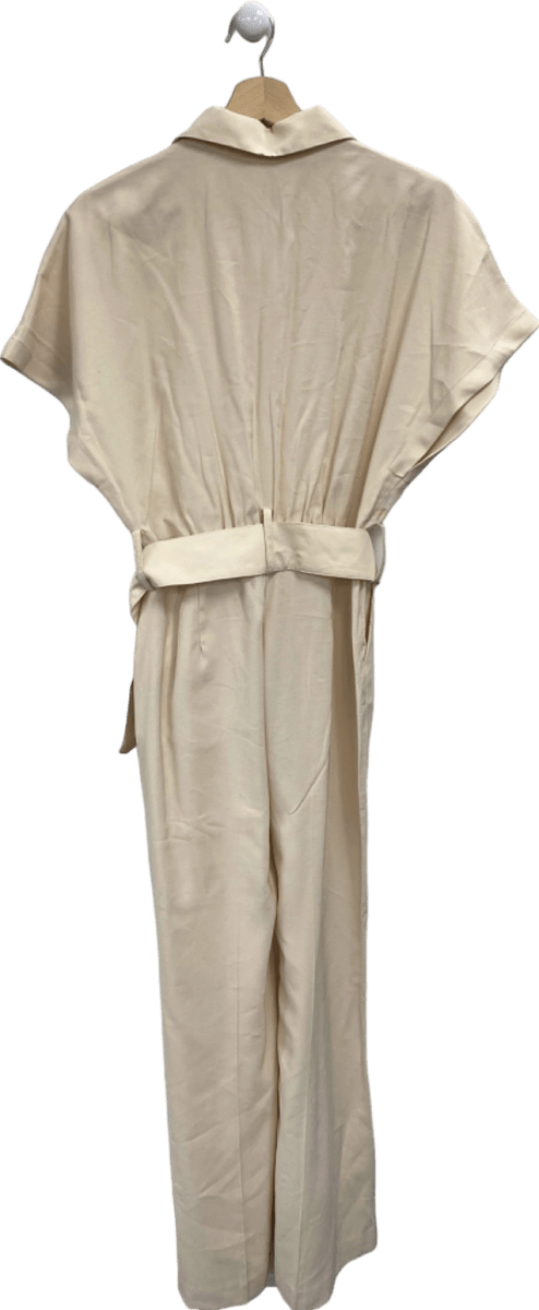 Mango Beige Jumpsuit S - Reliked