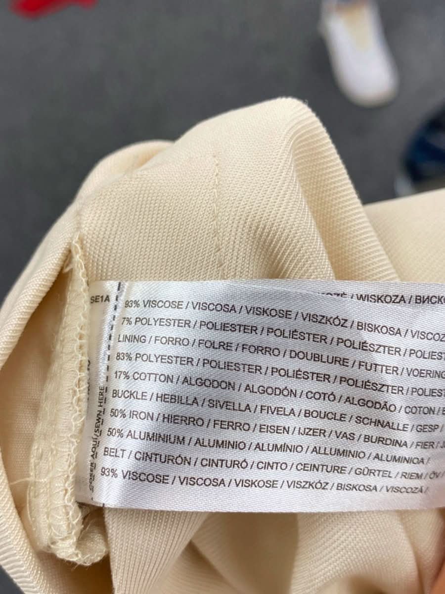 Mango Beige Jumpsuit S - Reliked