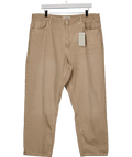 MANGO Beige Mom High - waist Jeans UK 18 - Reliked