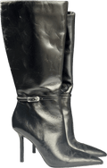 MANGO Black High Heel Boots UK 3 EU 36 👠 - Reliked