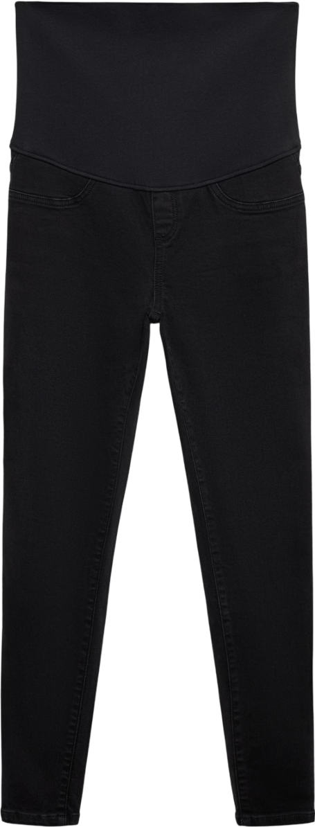 MANGO Black Maternity Skinny Jeans UK 8 - Reliked