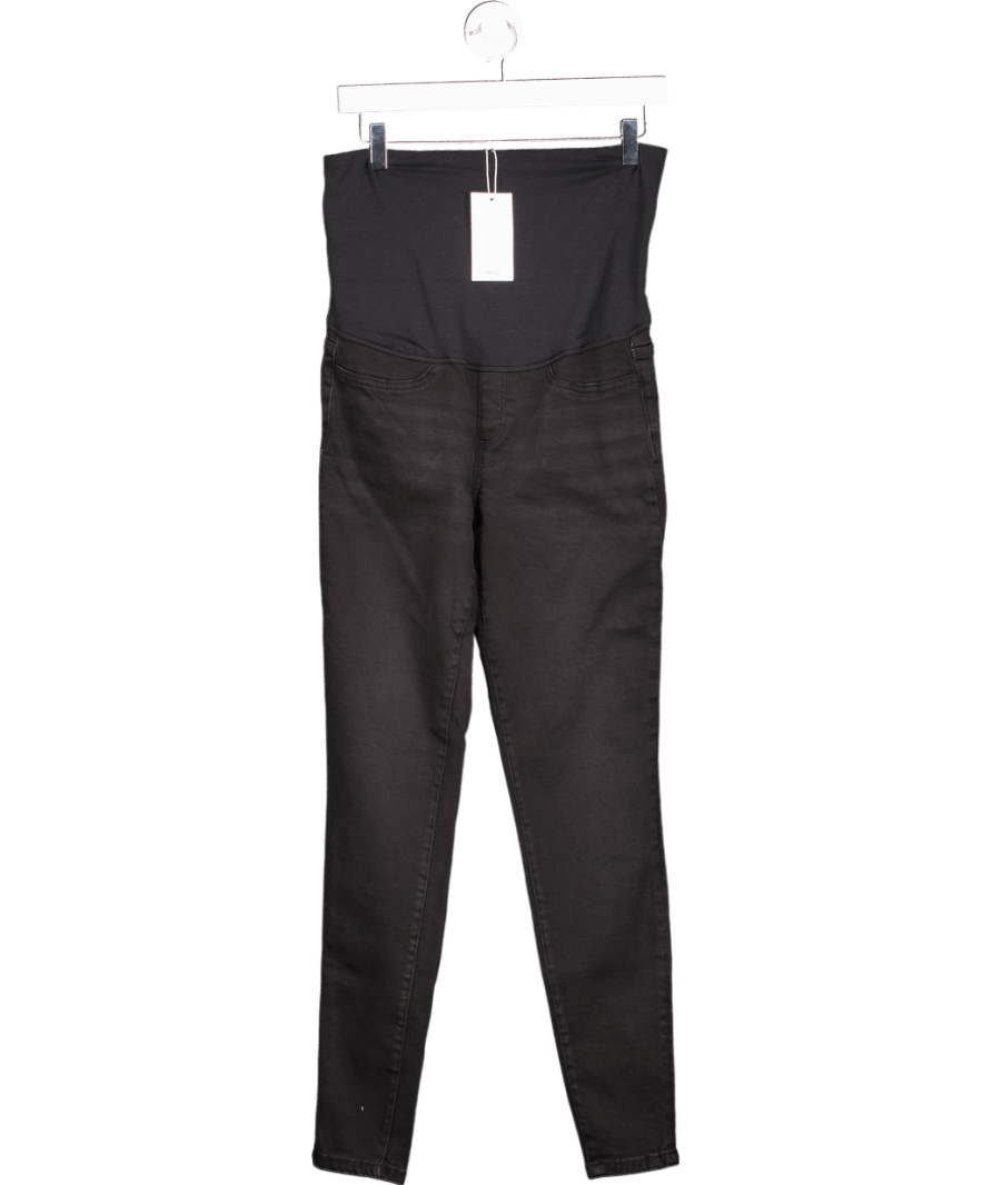 MANGO Black Maternity Skinny Jeans UK 8 - Reliked