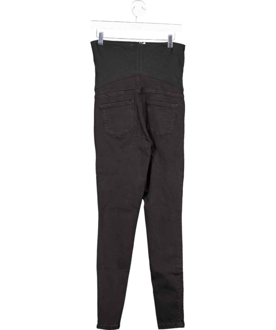 MANGO Black Maternity Skinny Jeans UK 8 - Reliked