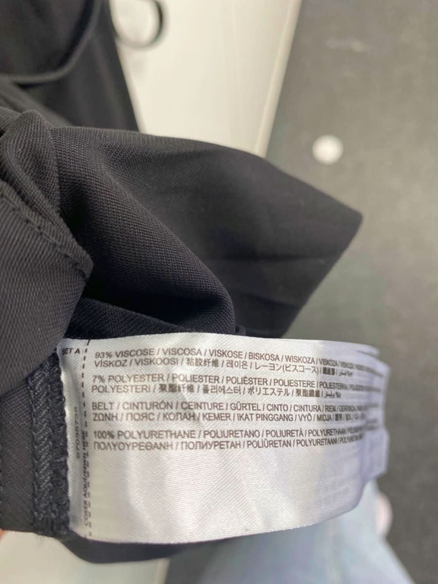 Mango Black Midi Shirt Dress UK L - Reliked