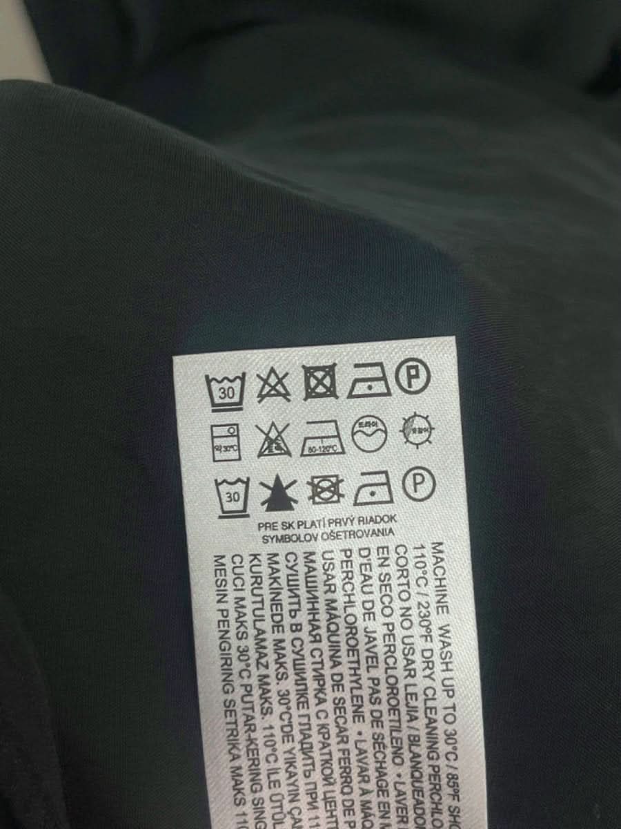 Mango Black Wrap Midi Dress UK L - Reliked