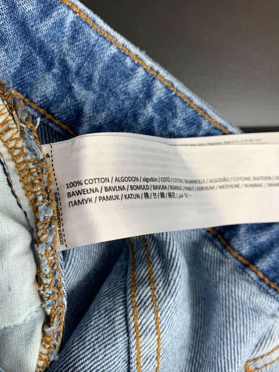 MANGO Blue Mid Waist Regular TEEN BOY Jeans UK S - Reliked