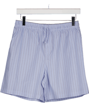 MANGO Blue Woven Tie Up Shorts 13 Years