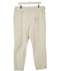 MANGO Cream Slim Cropped Jeans UK 18 - Reliked