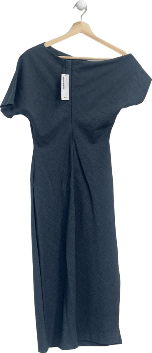 Mango Dark Grey Adriana Dress UK XS - Reliked