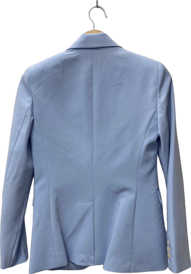 Mango Light Blue Regular Blazer EU 34 - Reliked