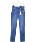 MANGO Mid Blue Mid - rise Skinny Jeans UK 8 - Reliked