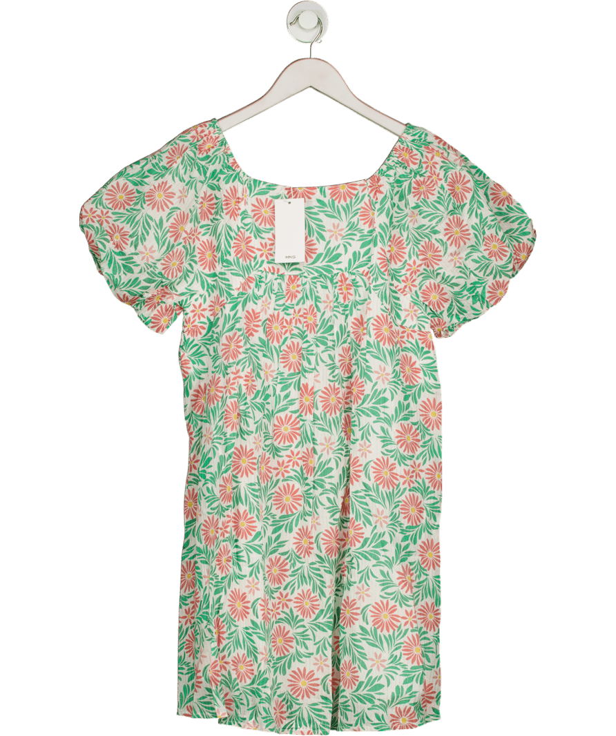MANGO Multicoloured Printed Cotton Dress 13 Years - Reliked