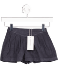 MANGO Navy Blue Fine Corduroy Shorts 2 Years - Reliked